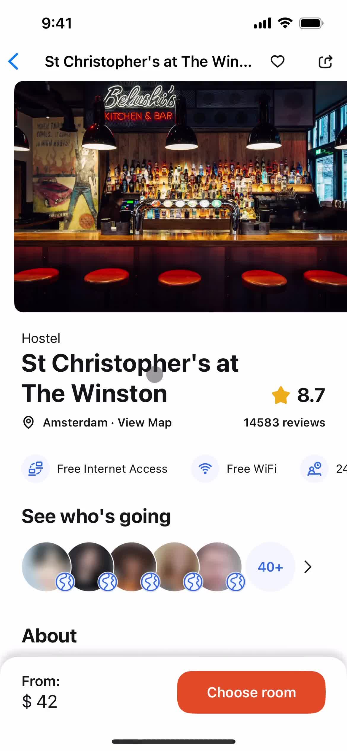 General browsing on Hostelworld video thumbnail