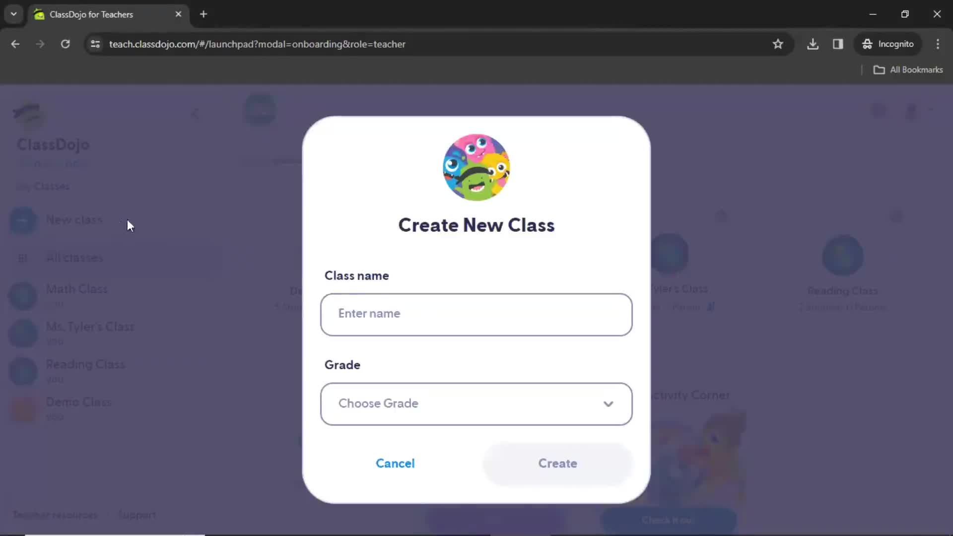 General browsing on ClassDojo video thumbnail