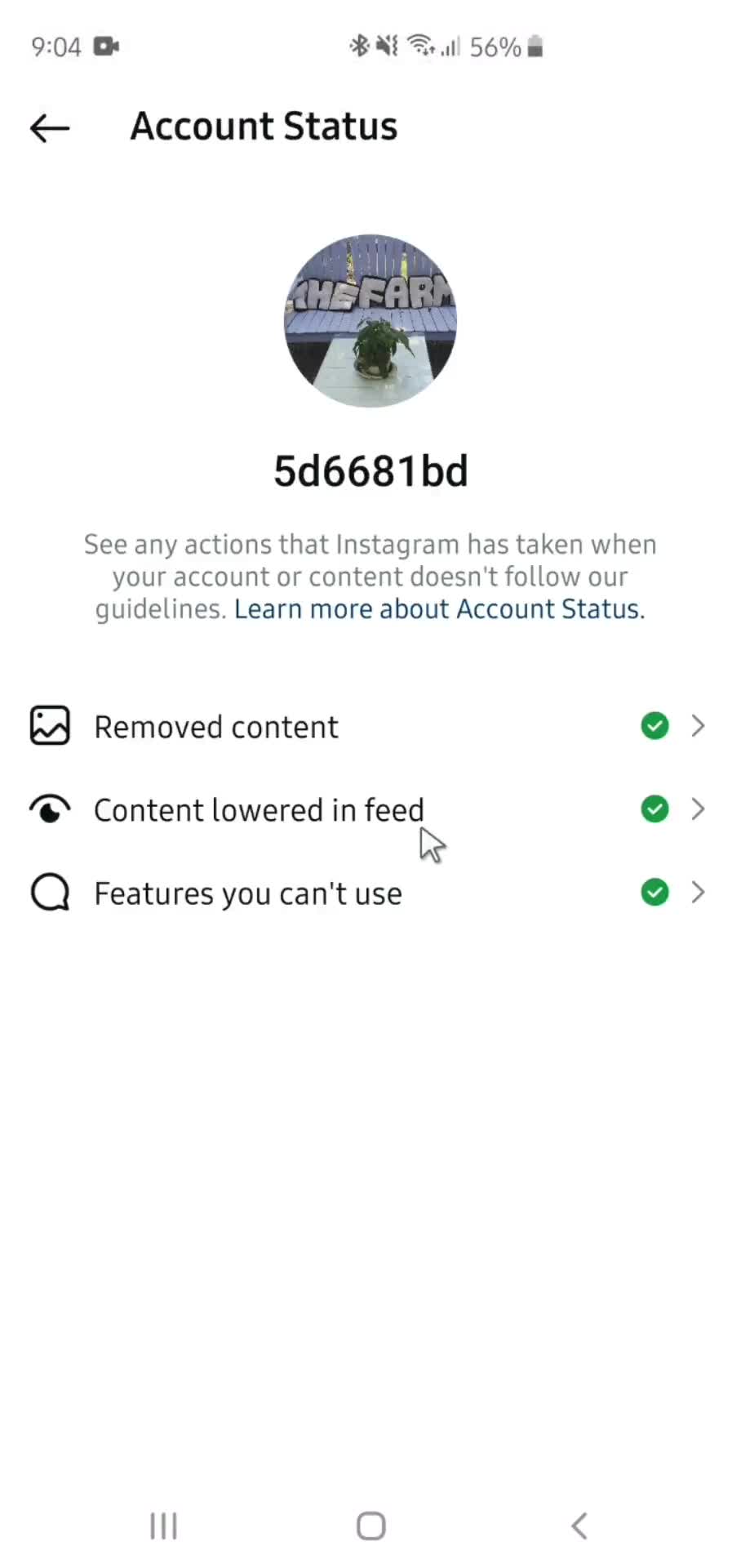 General browsing on Instagram video thumbnail