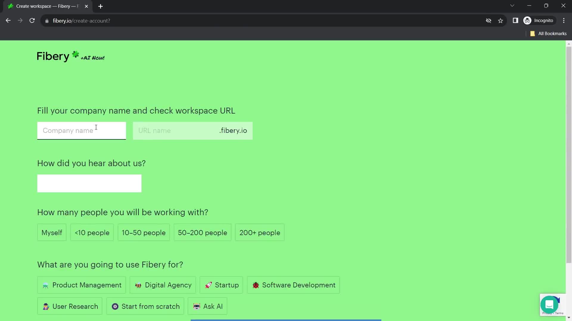 Onboarding screenshot