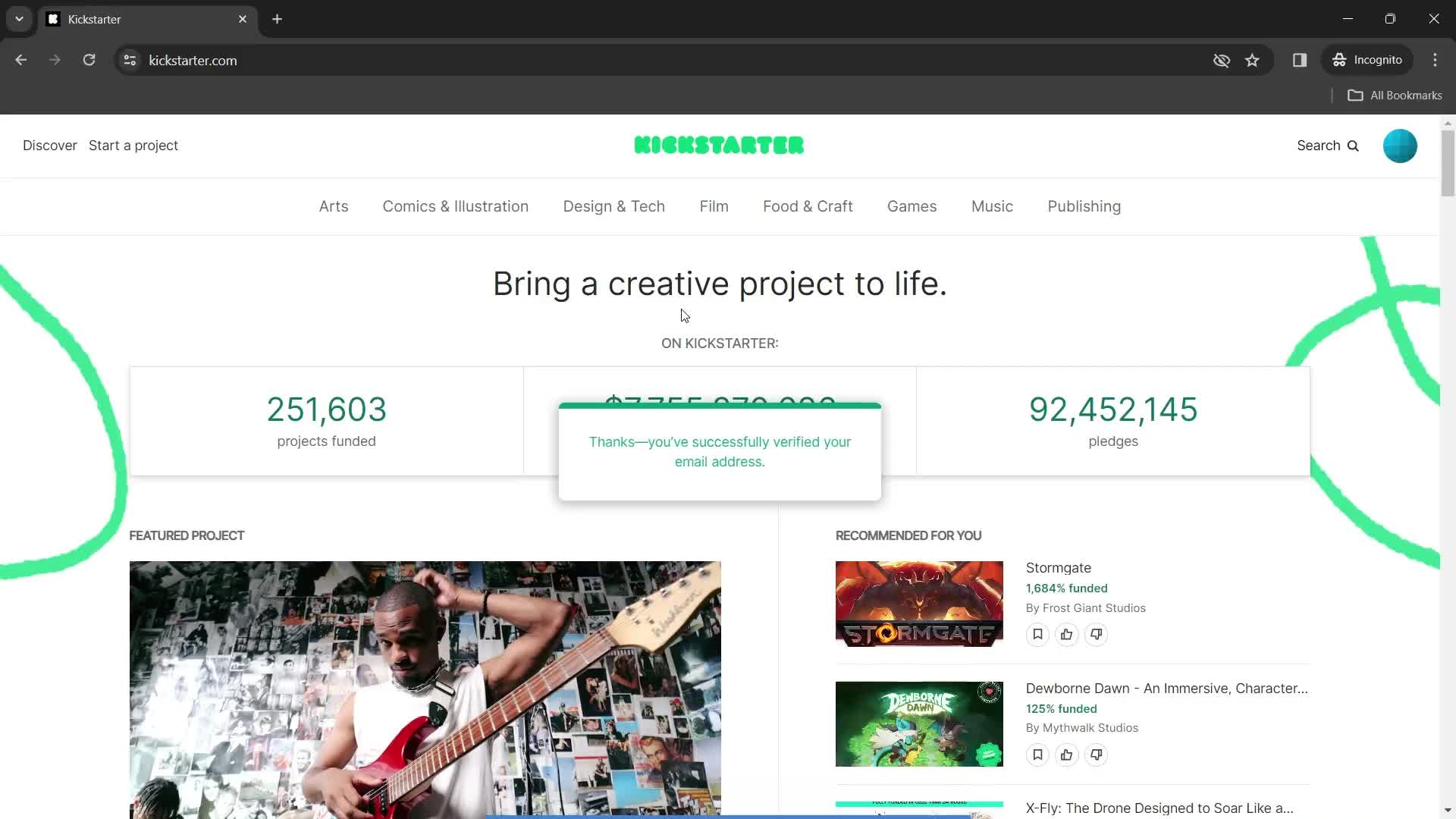 Onboarding on Kickstarter video thumbnail