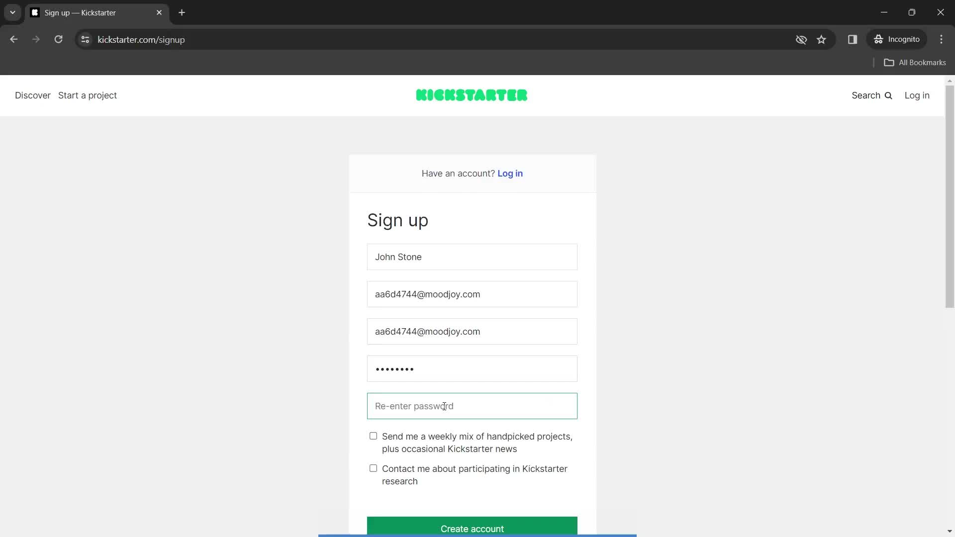 Onboarding screenshot