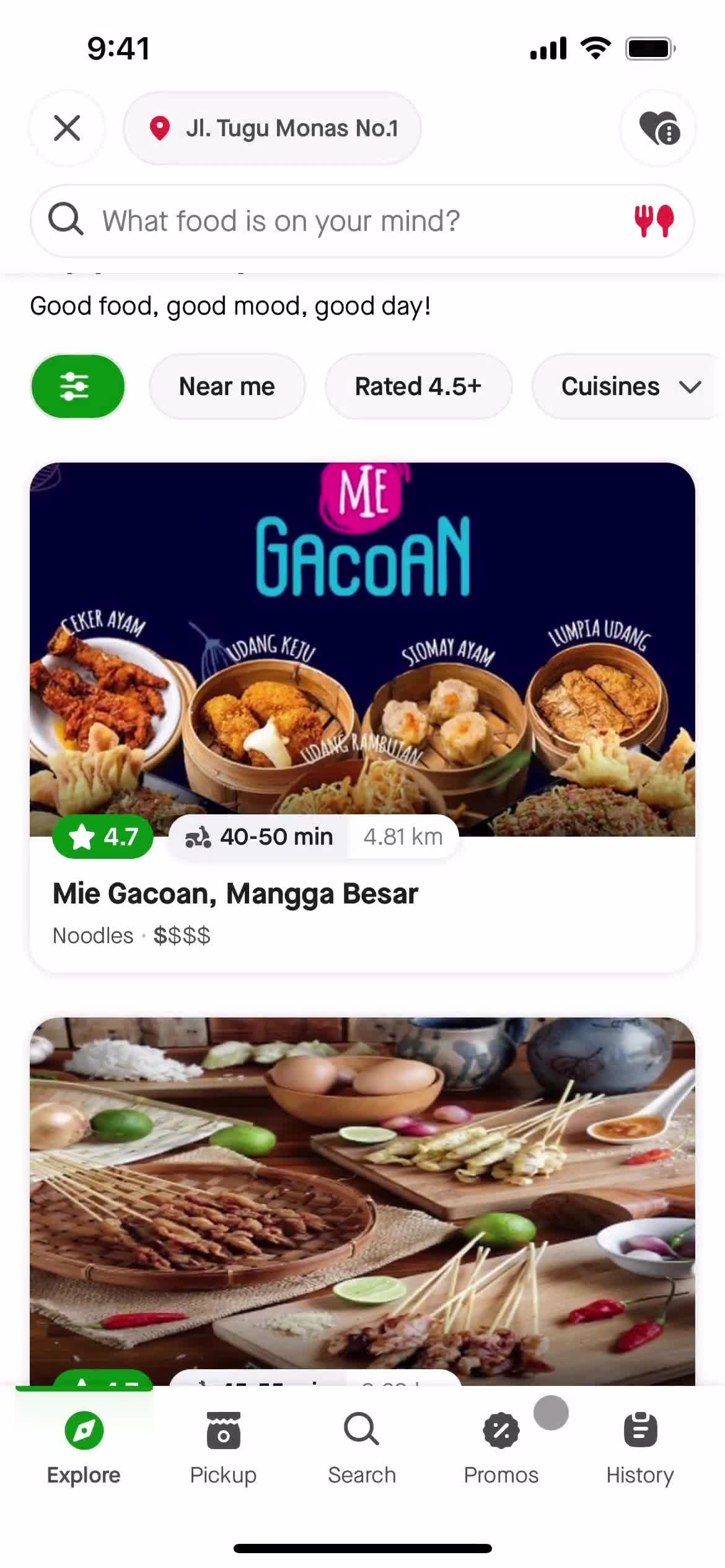 Ordering food on Gojek video thumbnail