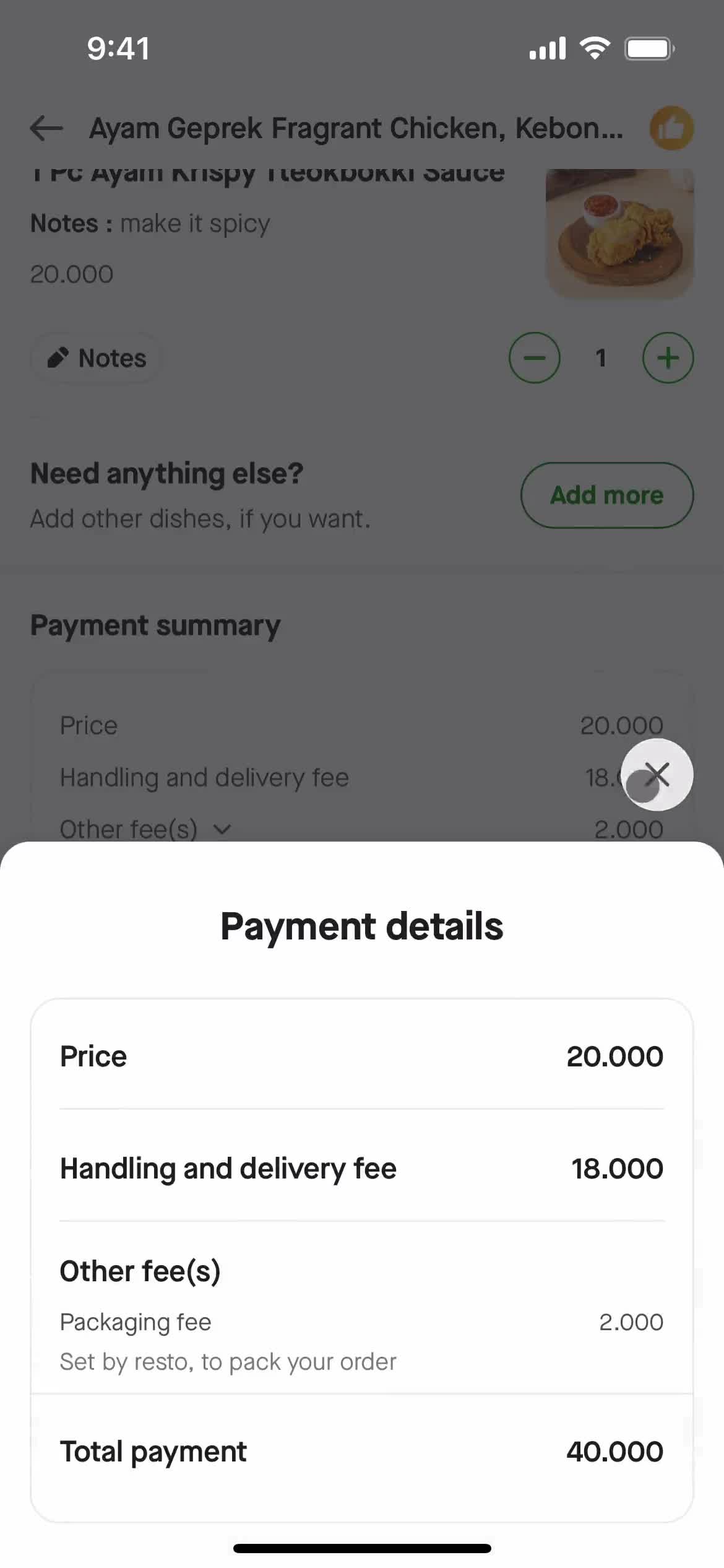 Ordering food on Gojek video thumbnail