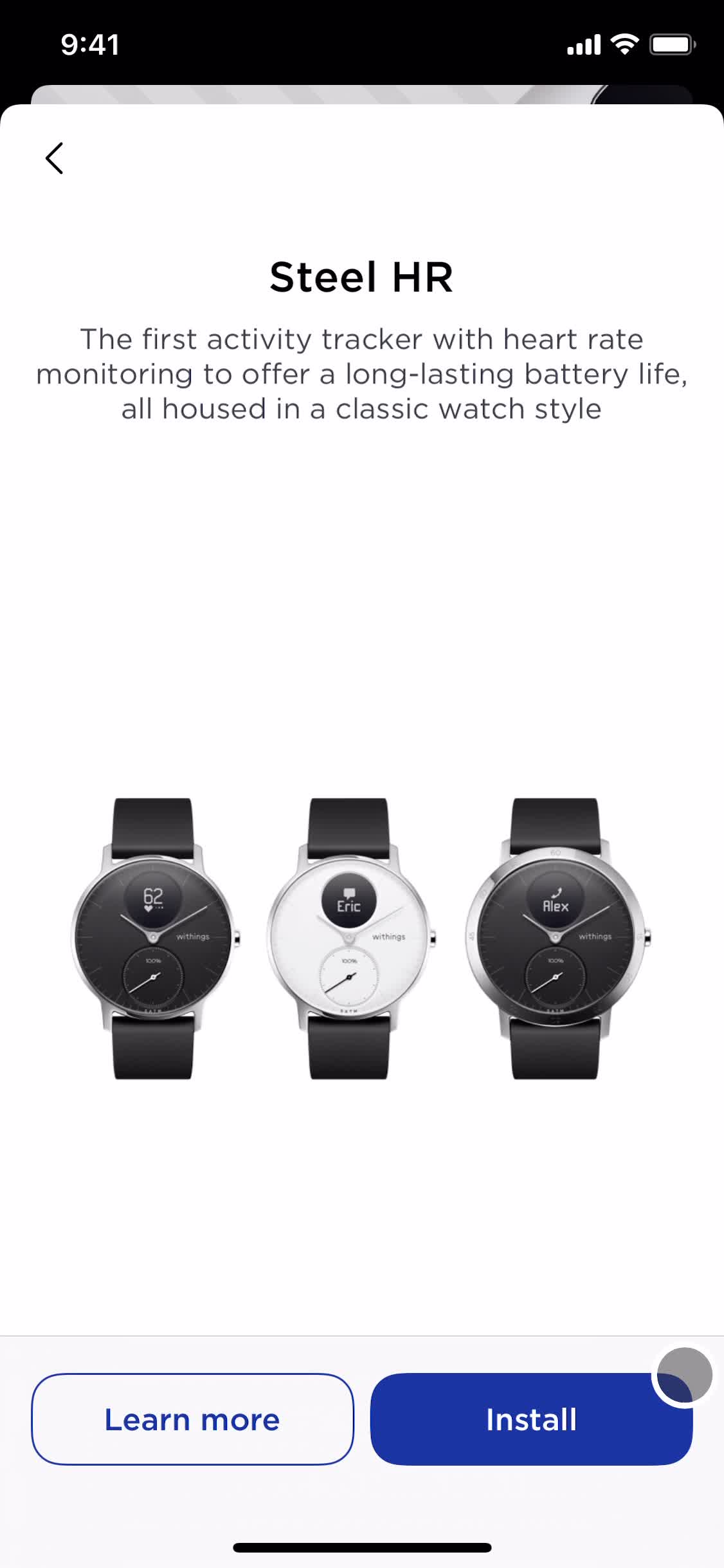 General browsing on Withings Healthmate video thumbnail