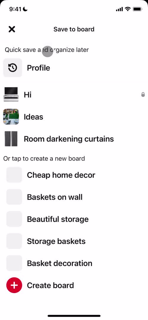 General browsing on Pinterest video thumbnail