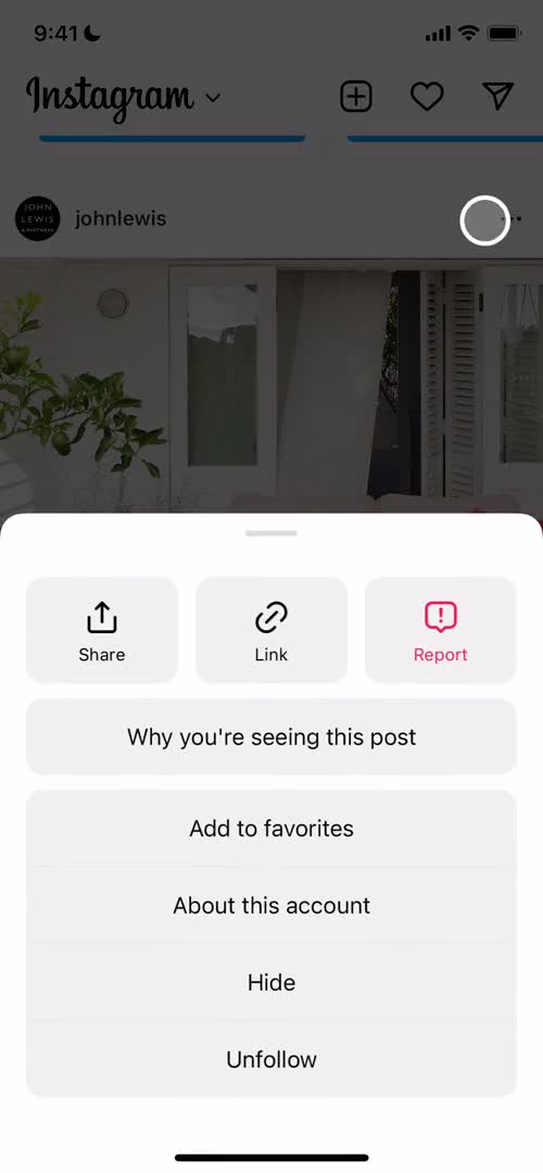 General browsing on Instagram video thumbnail