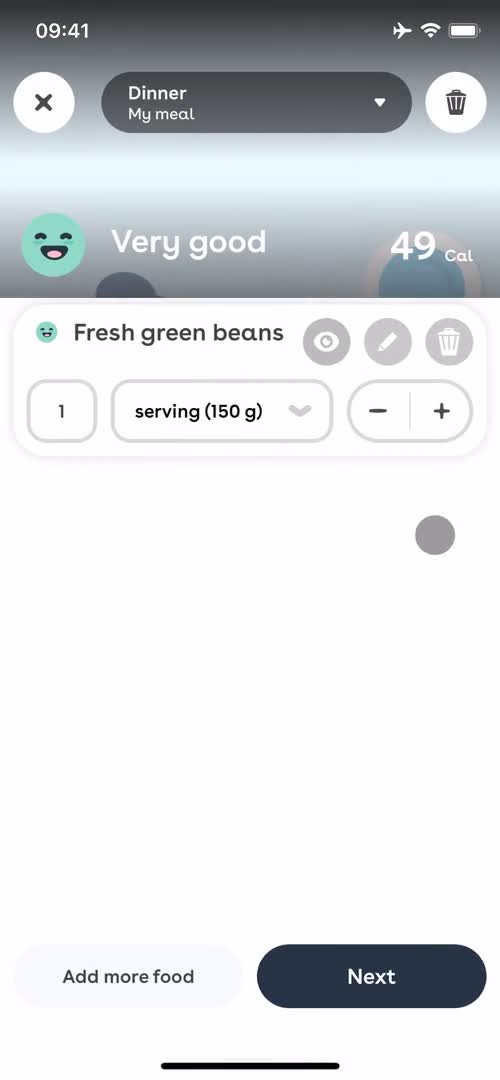 General browsing on Foodvisor video thumbnail