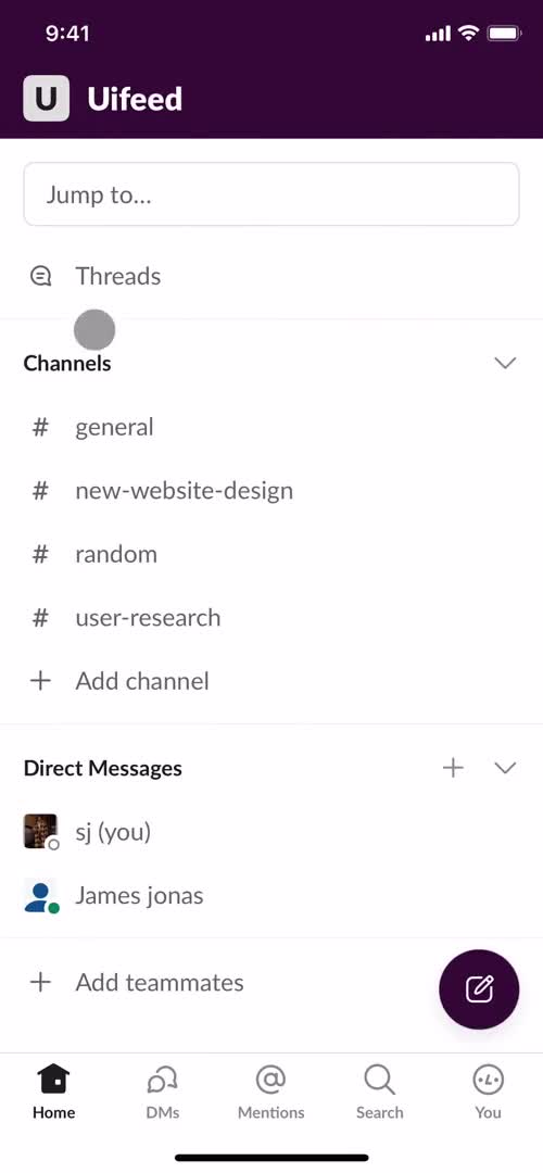 General browsing on Slack video thumbnail