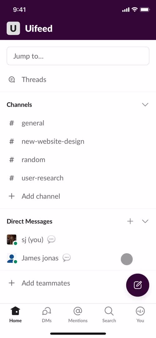 General browsing on Slack video thumbnail