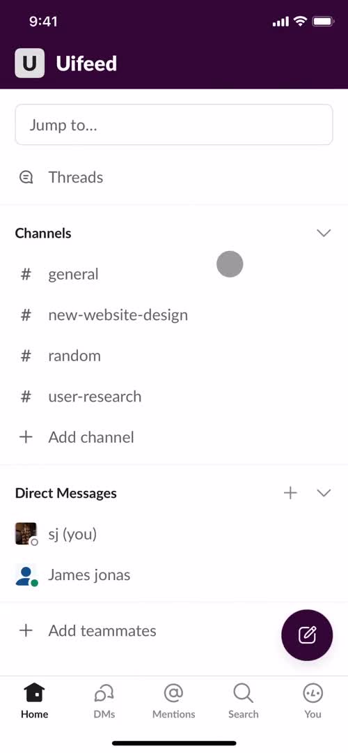 General browsing on Slack video thumbnail