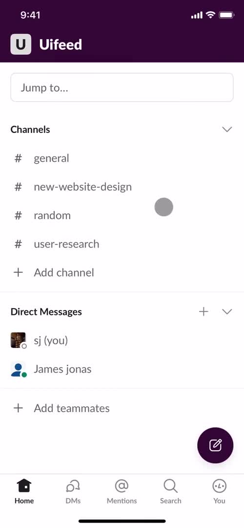 General browsing on Slack video thumbnail