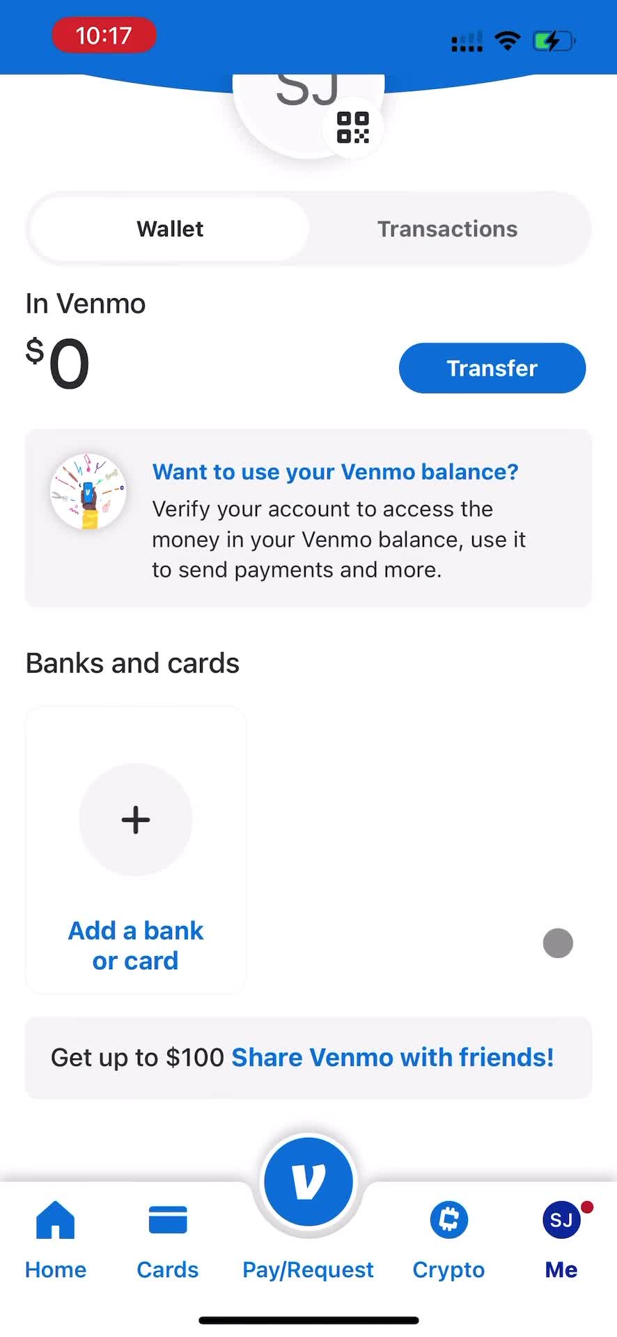 General browsing on Venmo video thumbnail