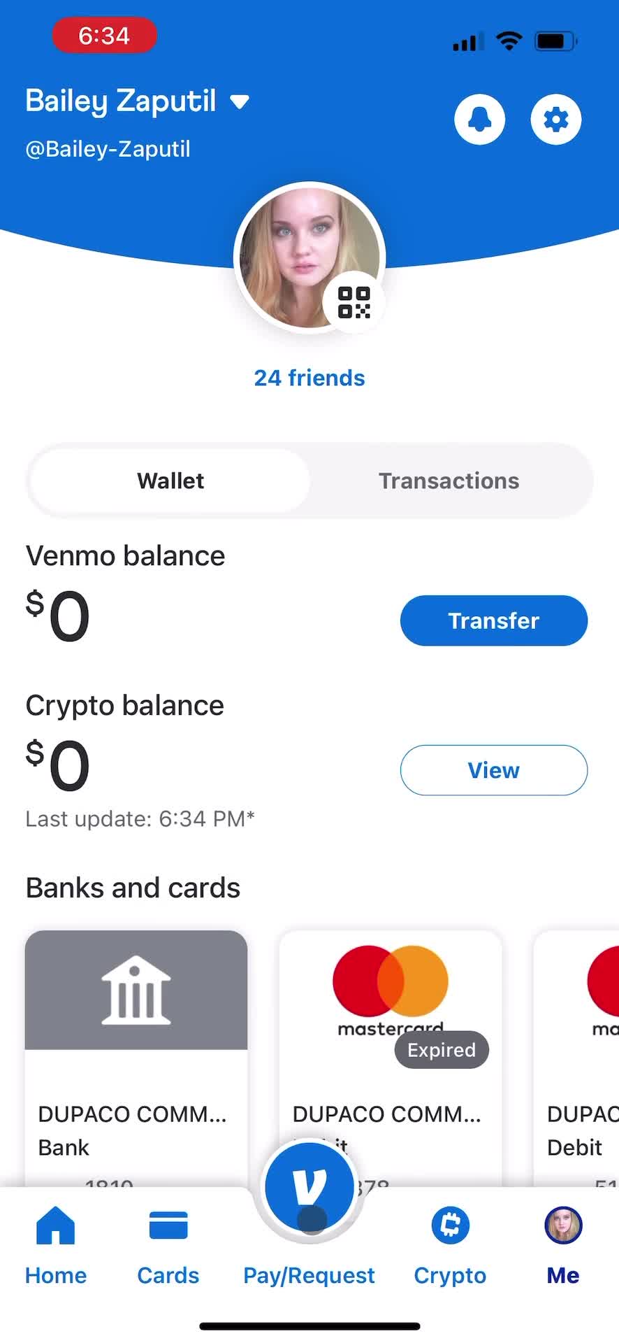 General browsing on Venmo video thumbnail