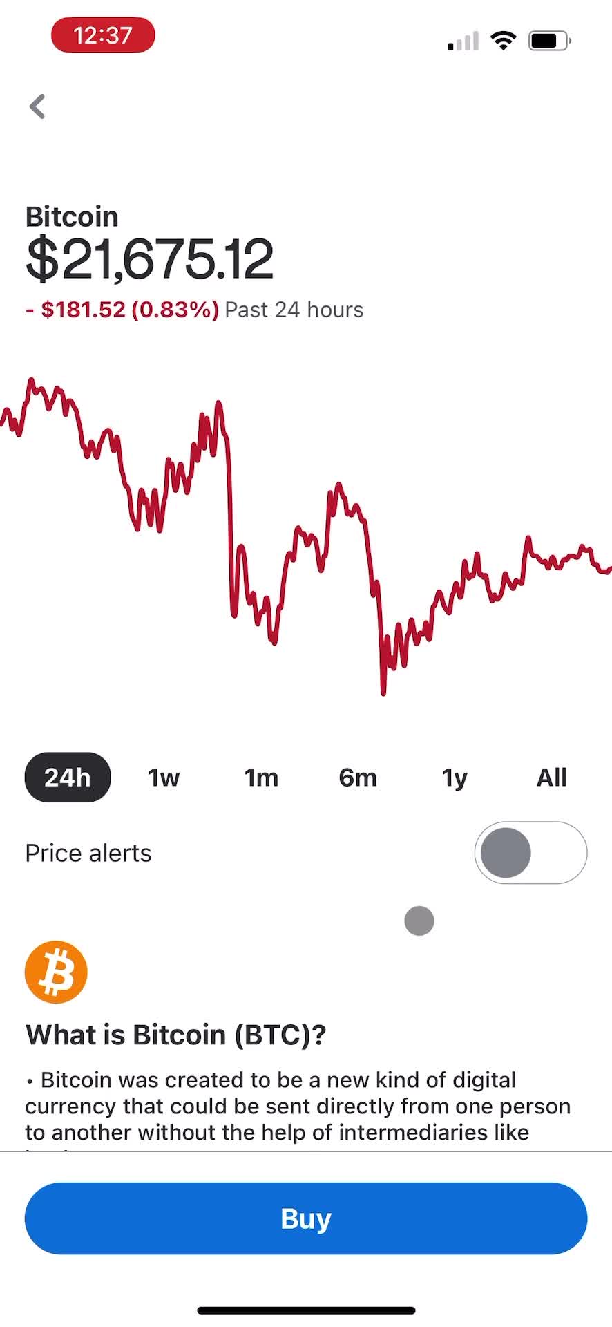 Price chart video thumbnail