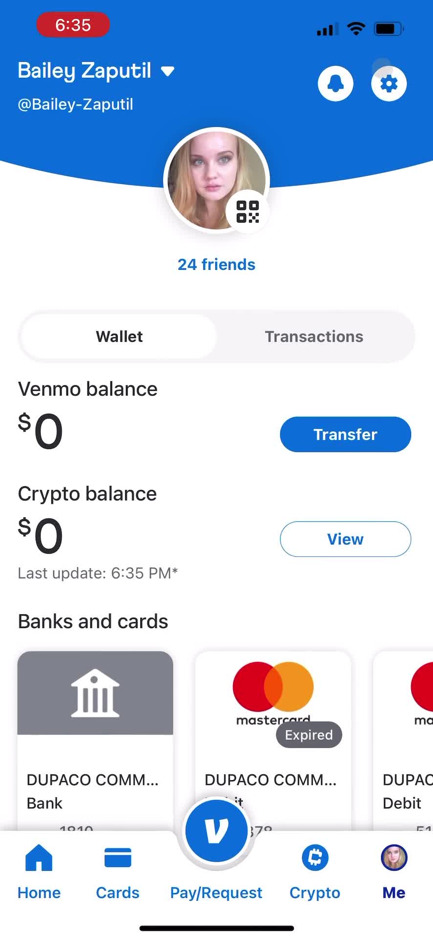 General browsing on Venmo video thumbnail