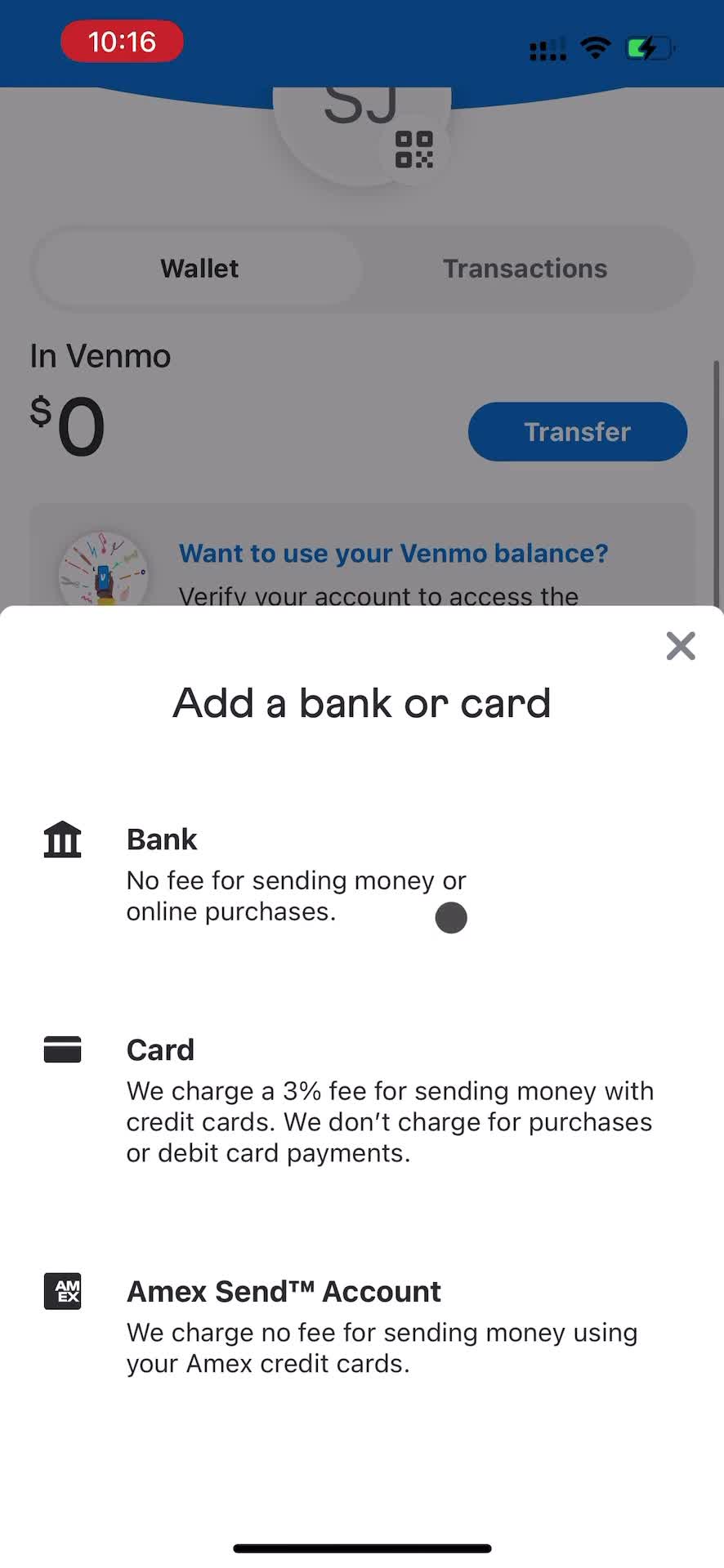 General browsing on Venmo video thumbnail