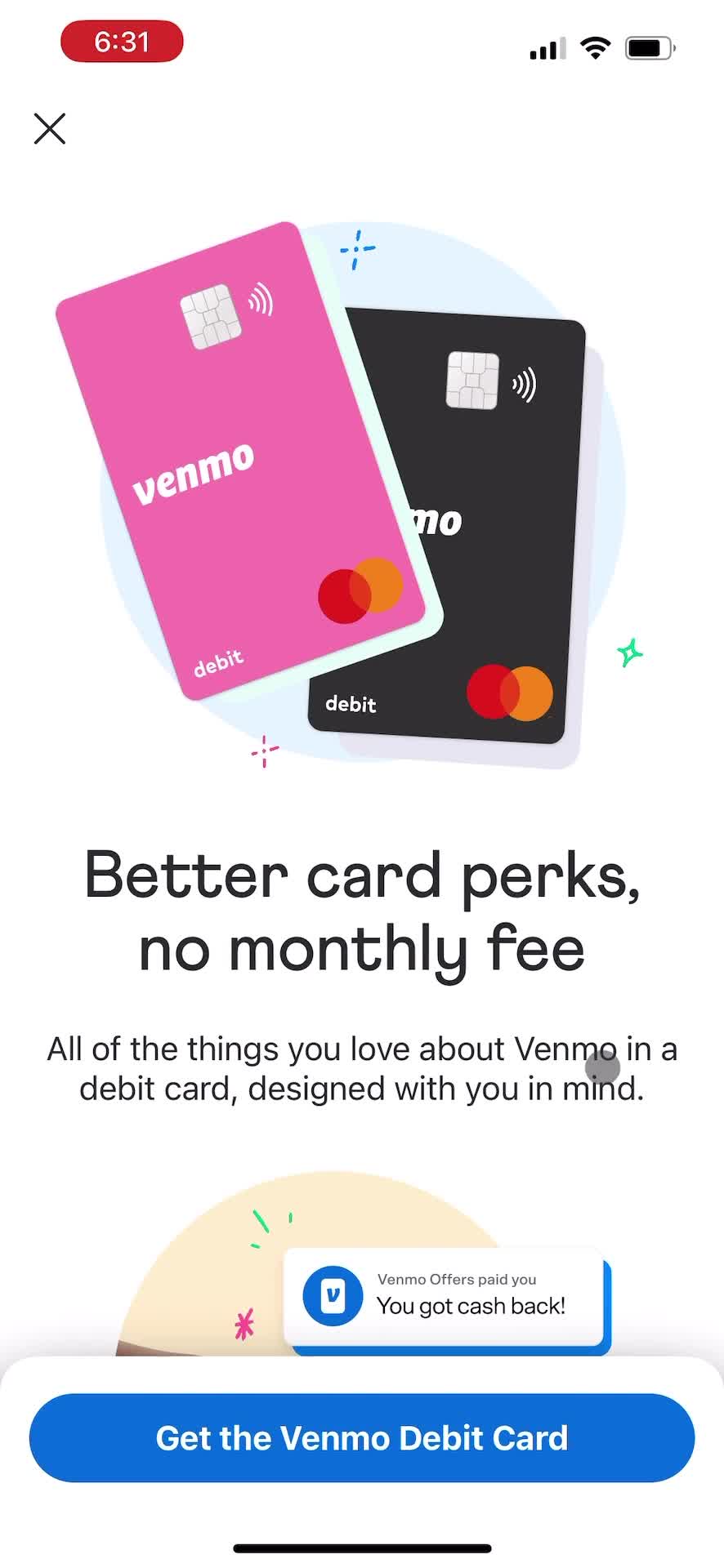 General browsing on Venmo video thumbnail