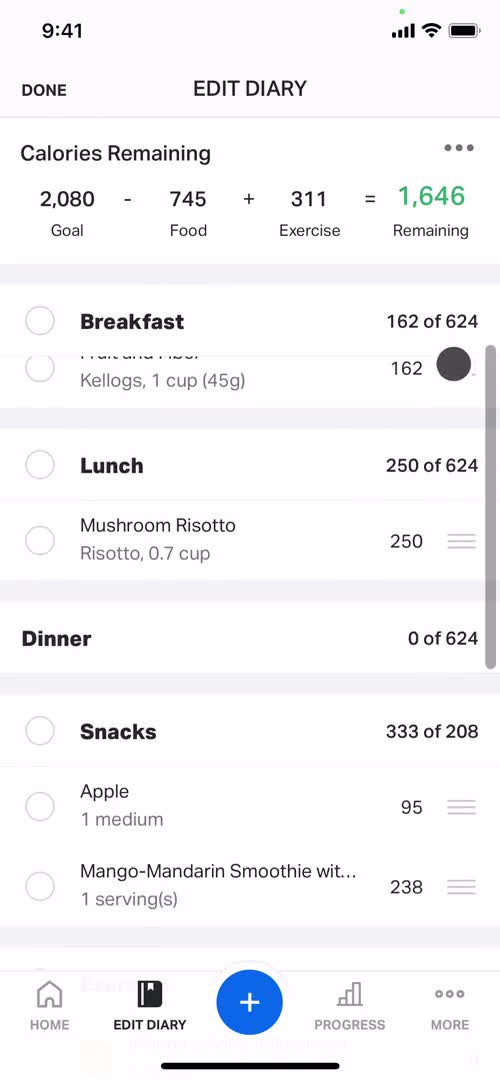 General browsing on MyFitnessPal video thumbnail