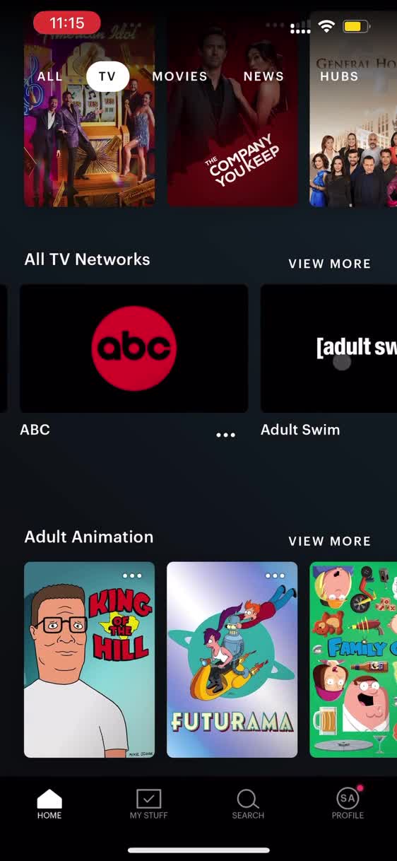 Hulu series screenshot