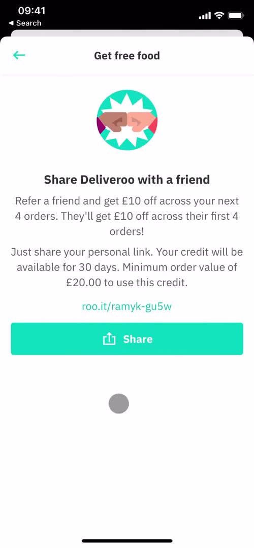 General browsing on Deliveroo video thumbnail