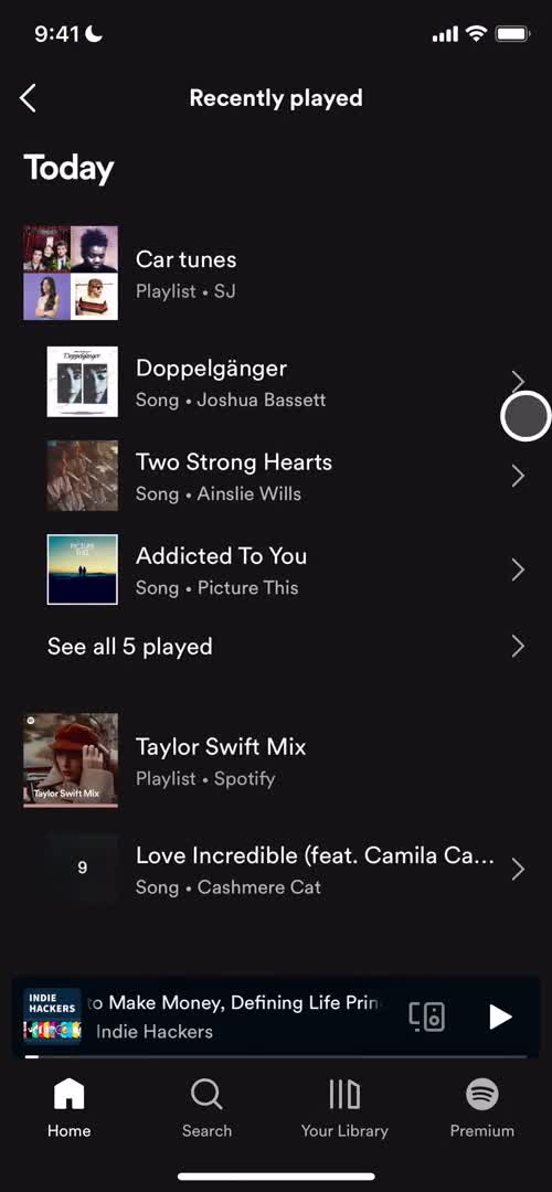 General browsing on Spotify video thumbnail