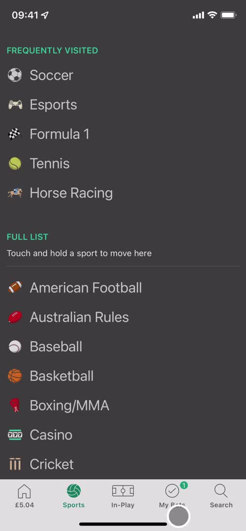 General browsing on Bet365 video thumbnail