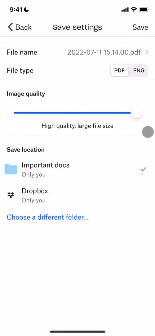 General browsing on Dropbox video thumbnail