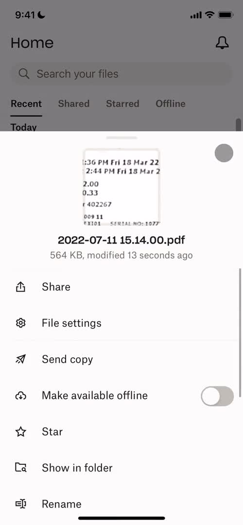 General browsing on Dropbox video thumbnail