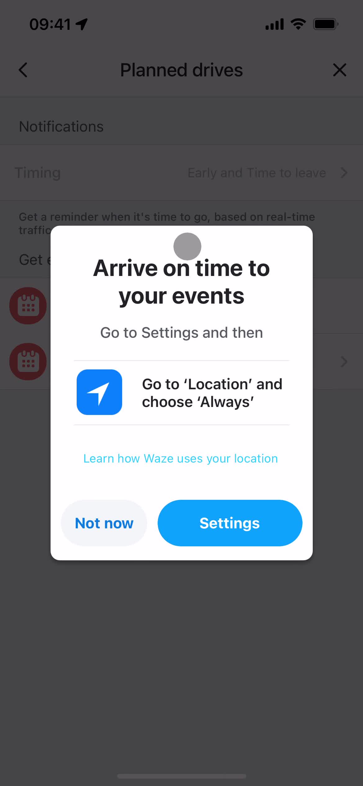 Enable location permissions video thumbnail