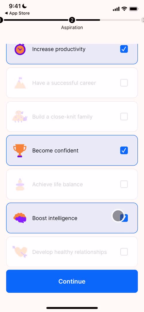 Onboarding screenshot