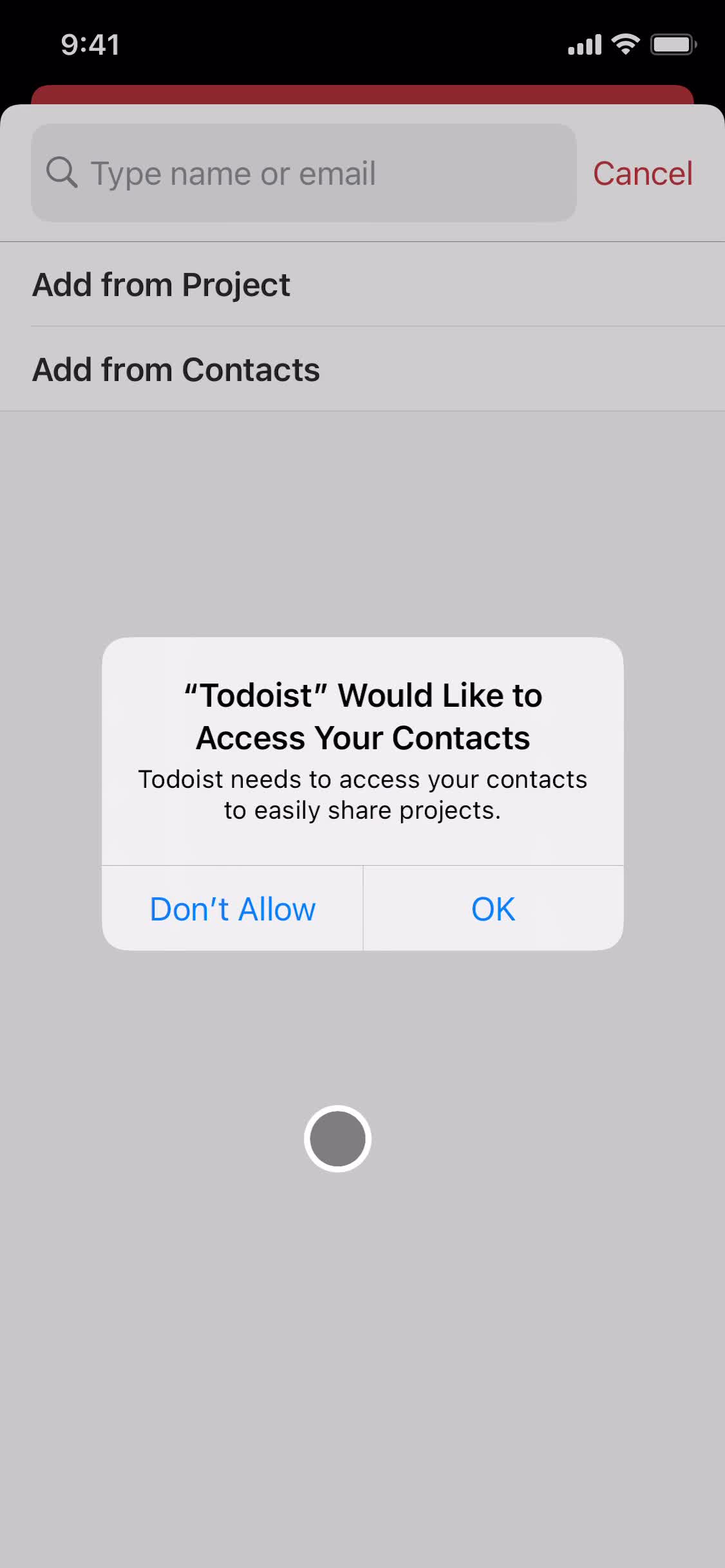 Inviting people on Todoist video thumbnail