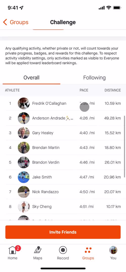 Joining a group on Strava video thumbnail