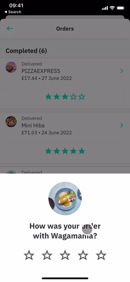 Leaving a review on Deliveroo video thumbnail