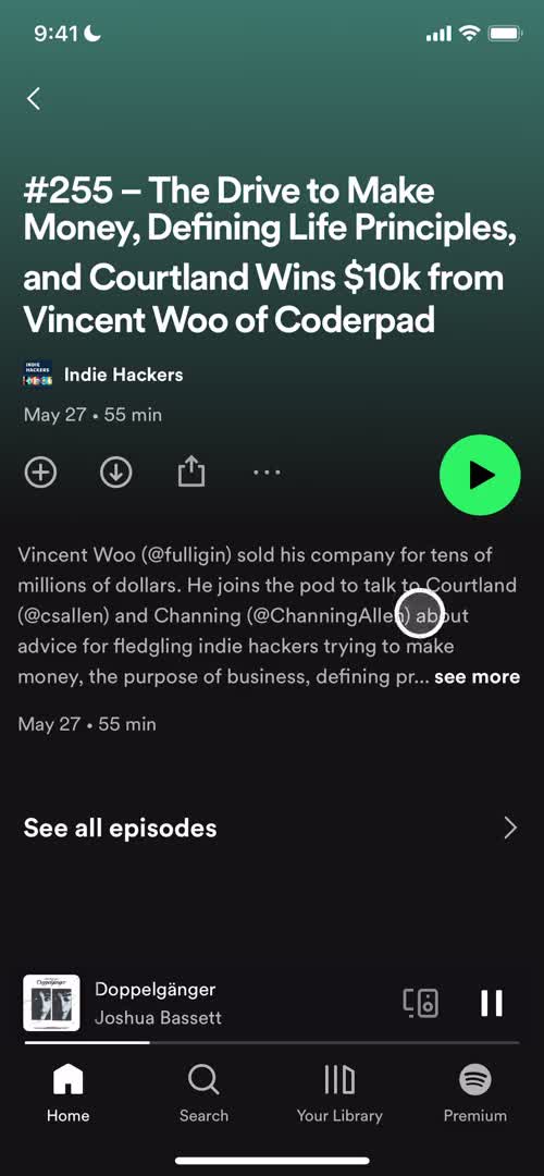 Listening on Spotify video thumbnail