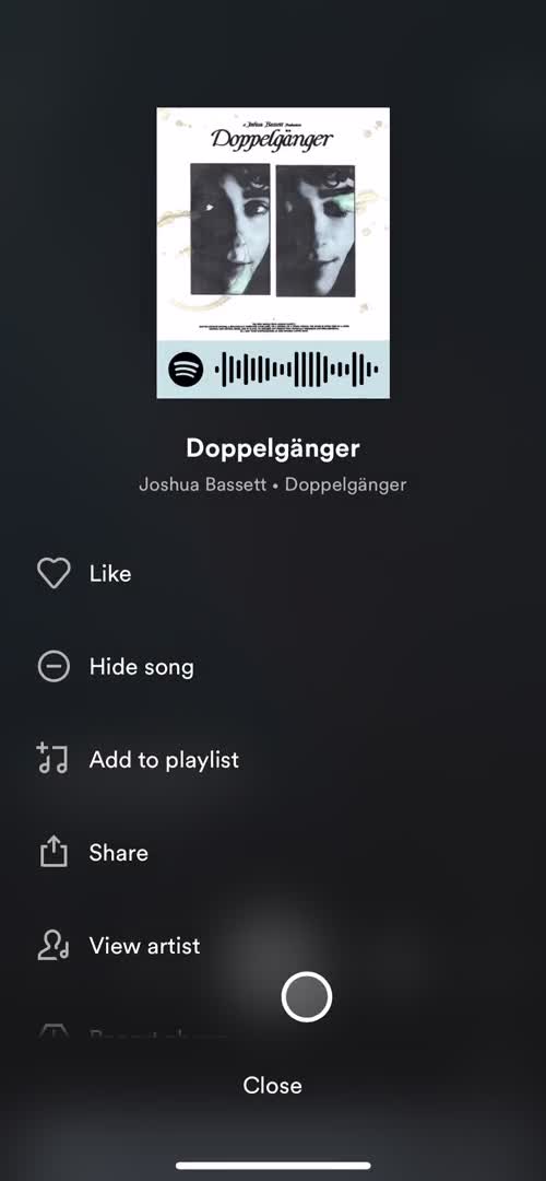 Listening screenshot