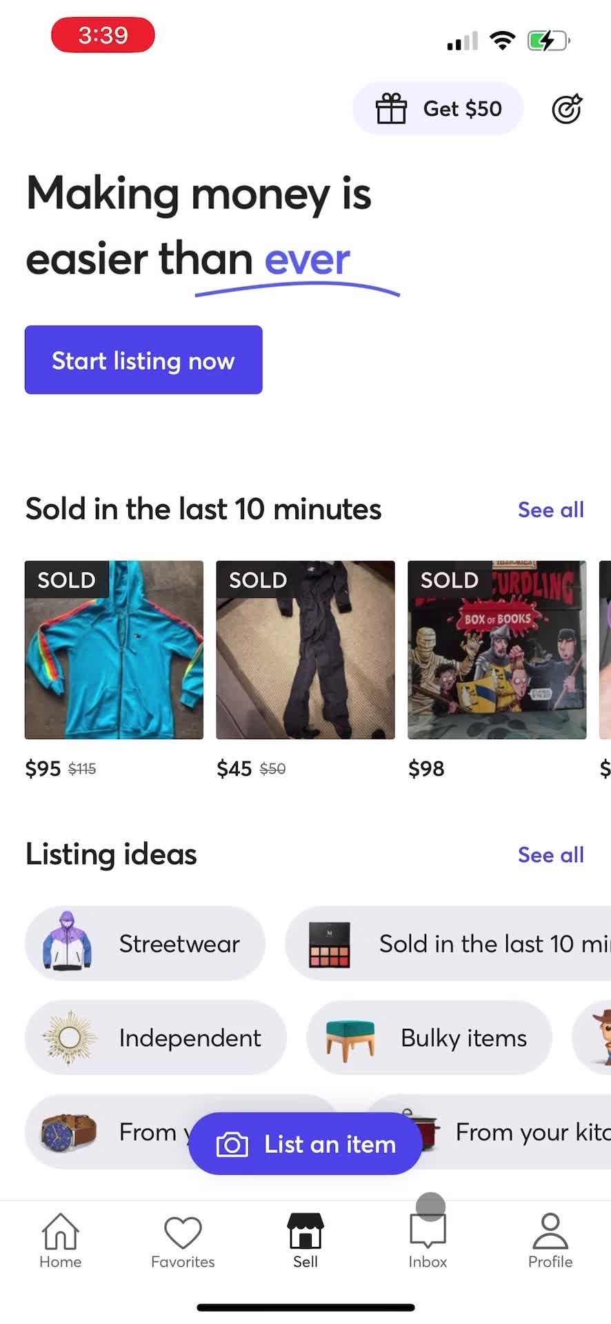 Listing a product on Mercari video thumbnail