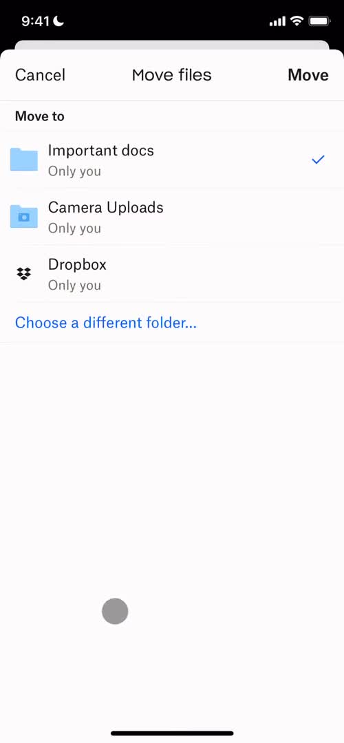 Managing files on Dropbox video thumbnail