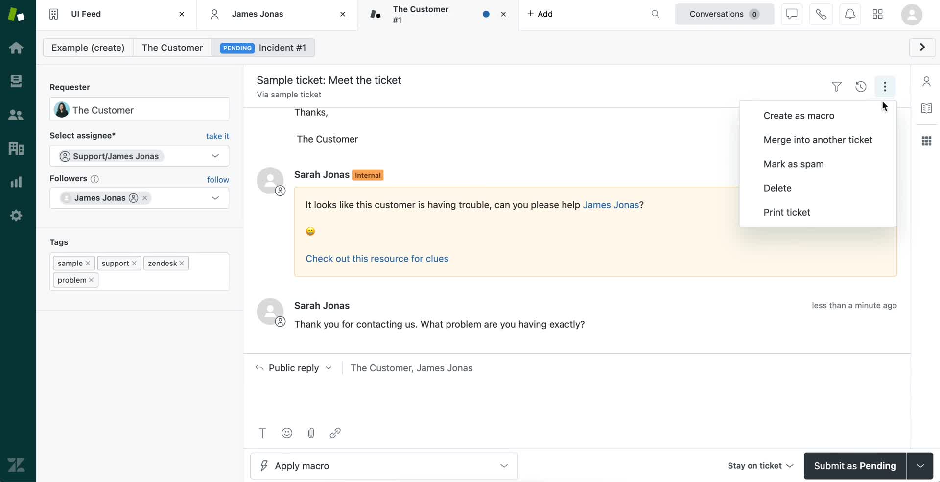 Managing support on Zendesk video thumbnail