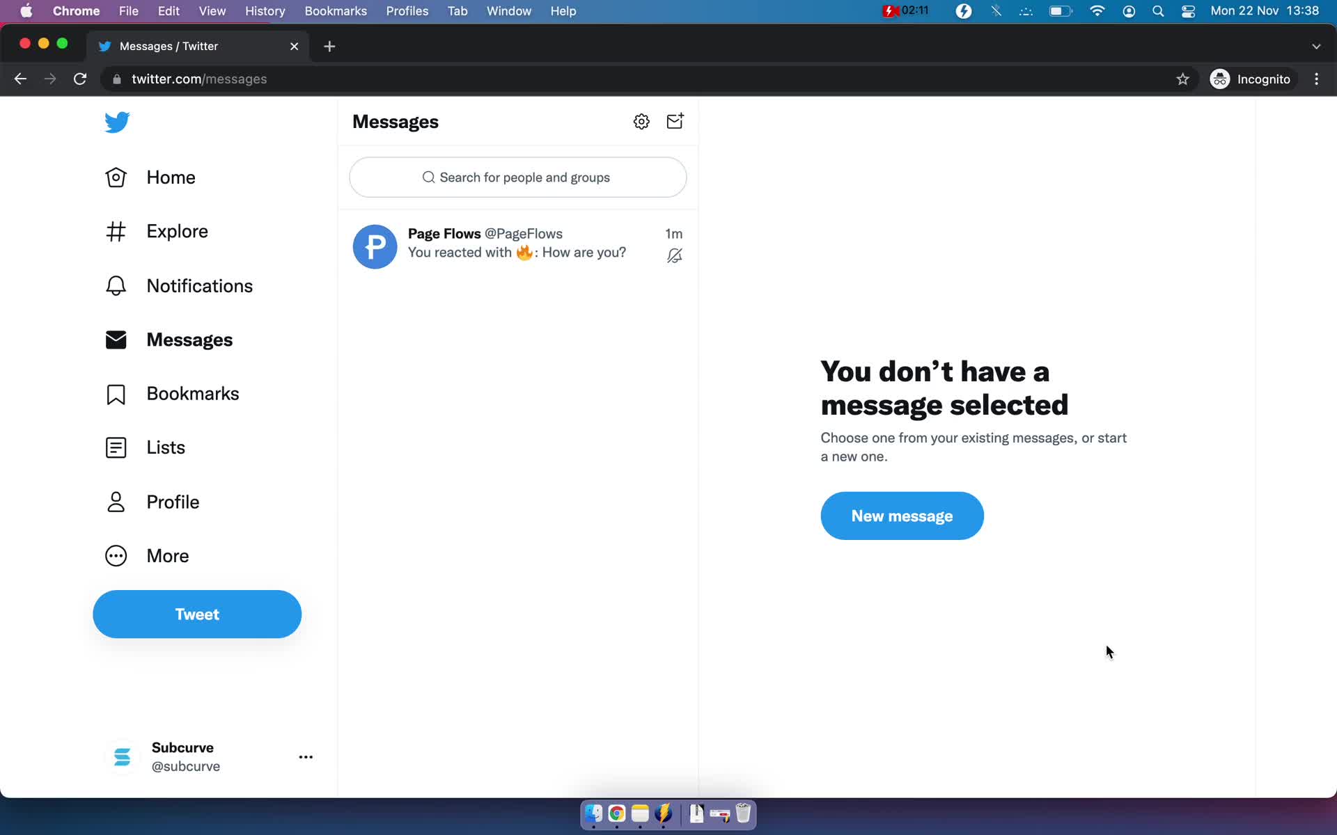 Sending messages on Twitter video thumbnail