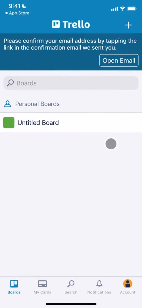 Onboarding screenshot