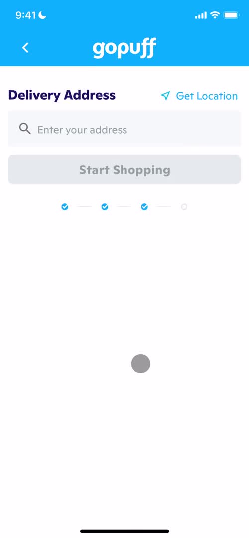 Onboarding screenshot