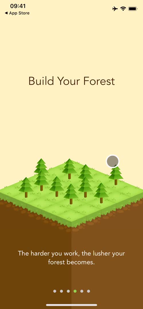 Forest welcome slides screenshot