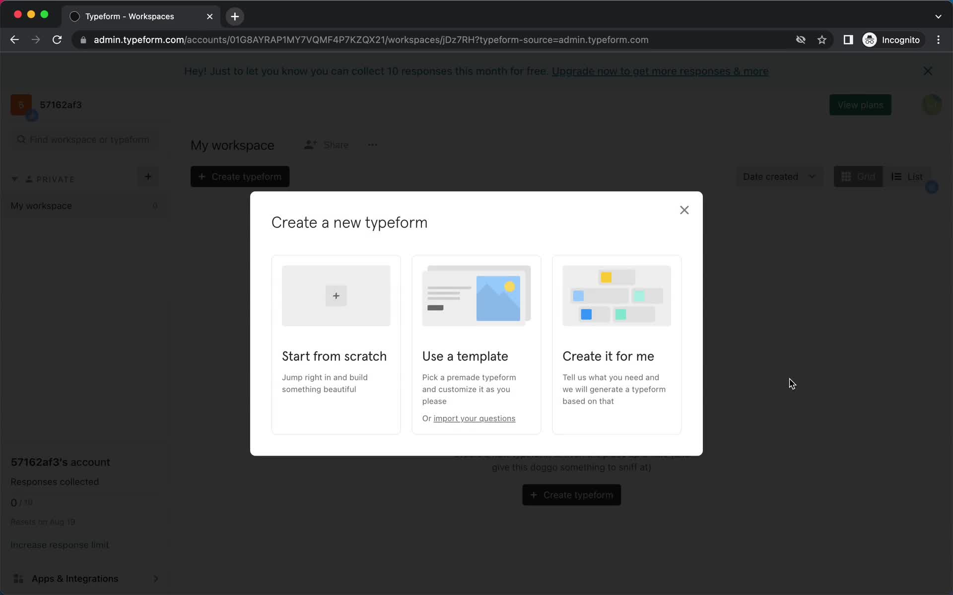 Onboarding screenshot