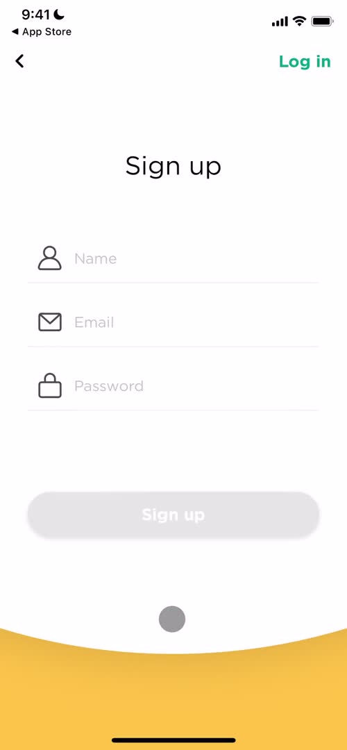 Onboarding screenshot