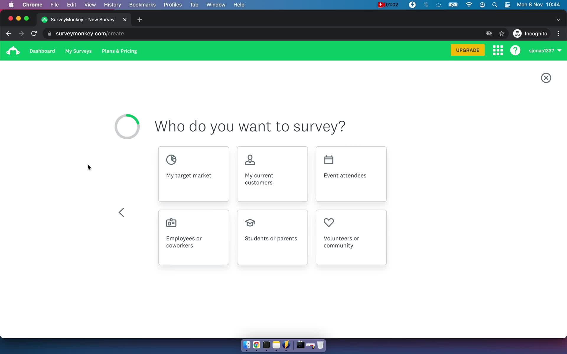 Onboarding screenshot