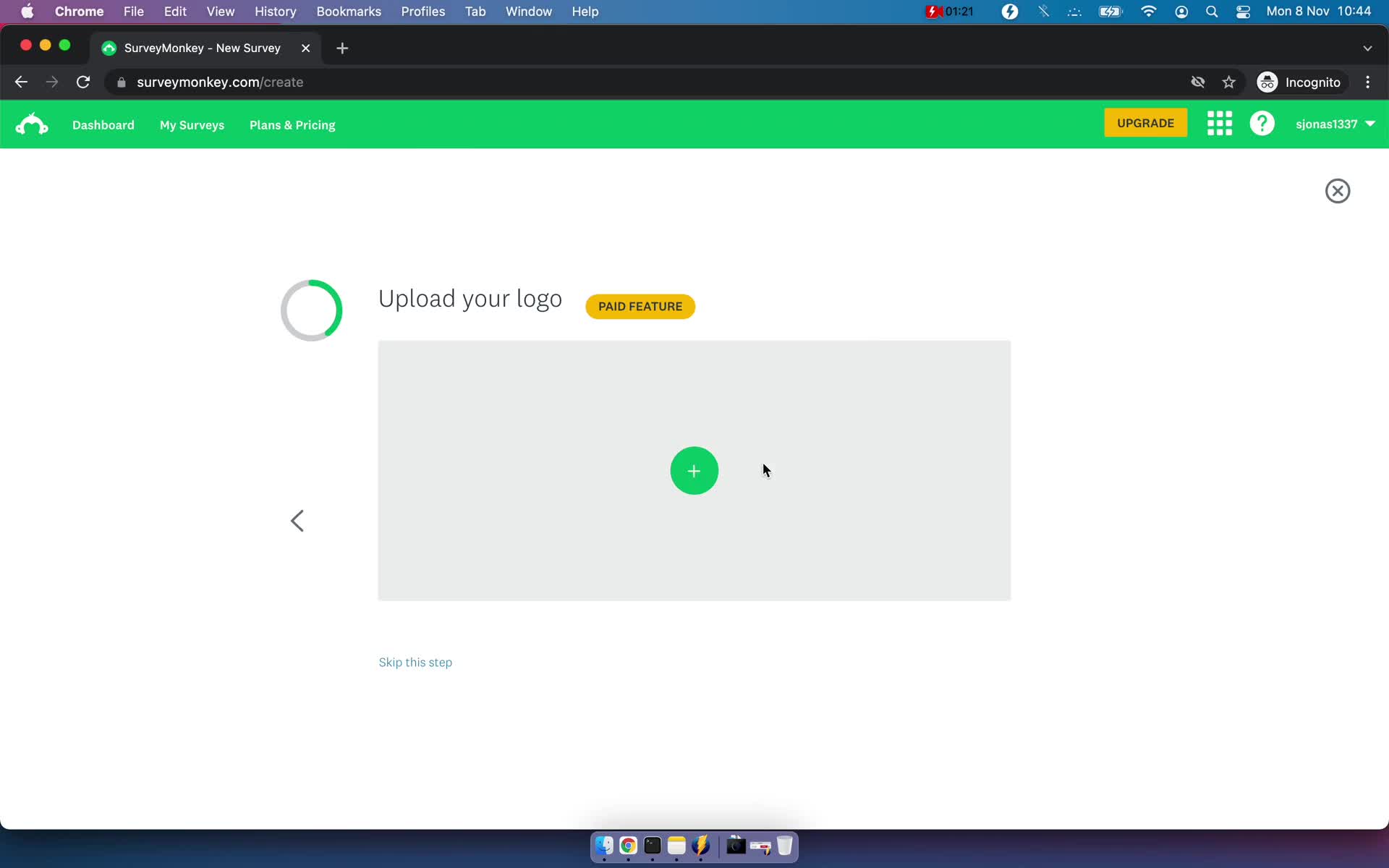 Onboarding screenshot