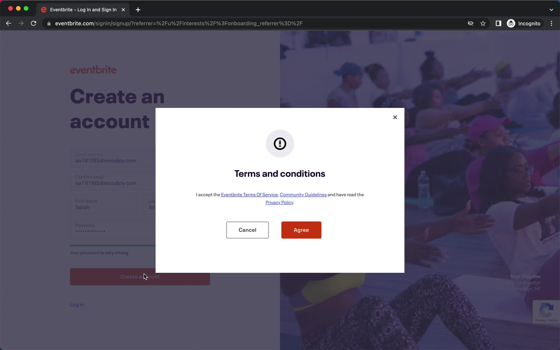 Onboarding screenshot