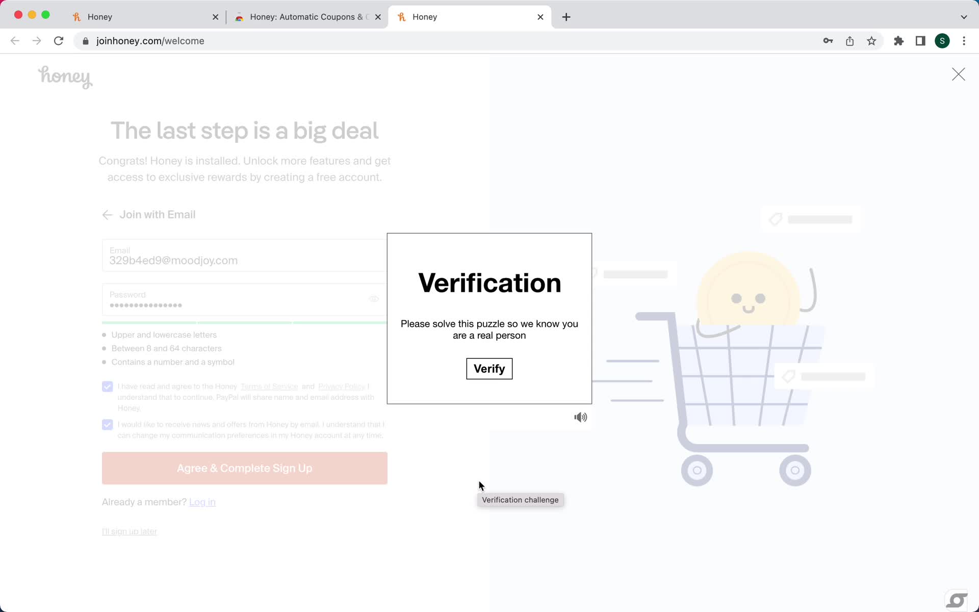 Onboarding screenshot