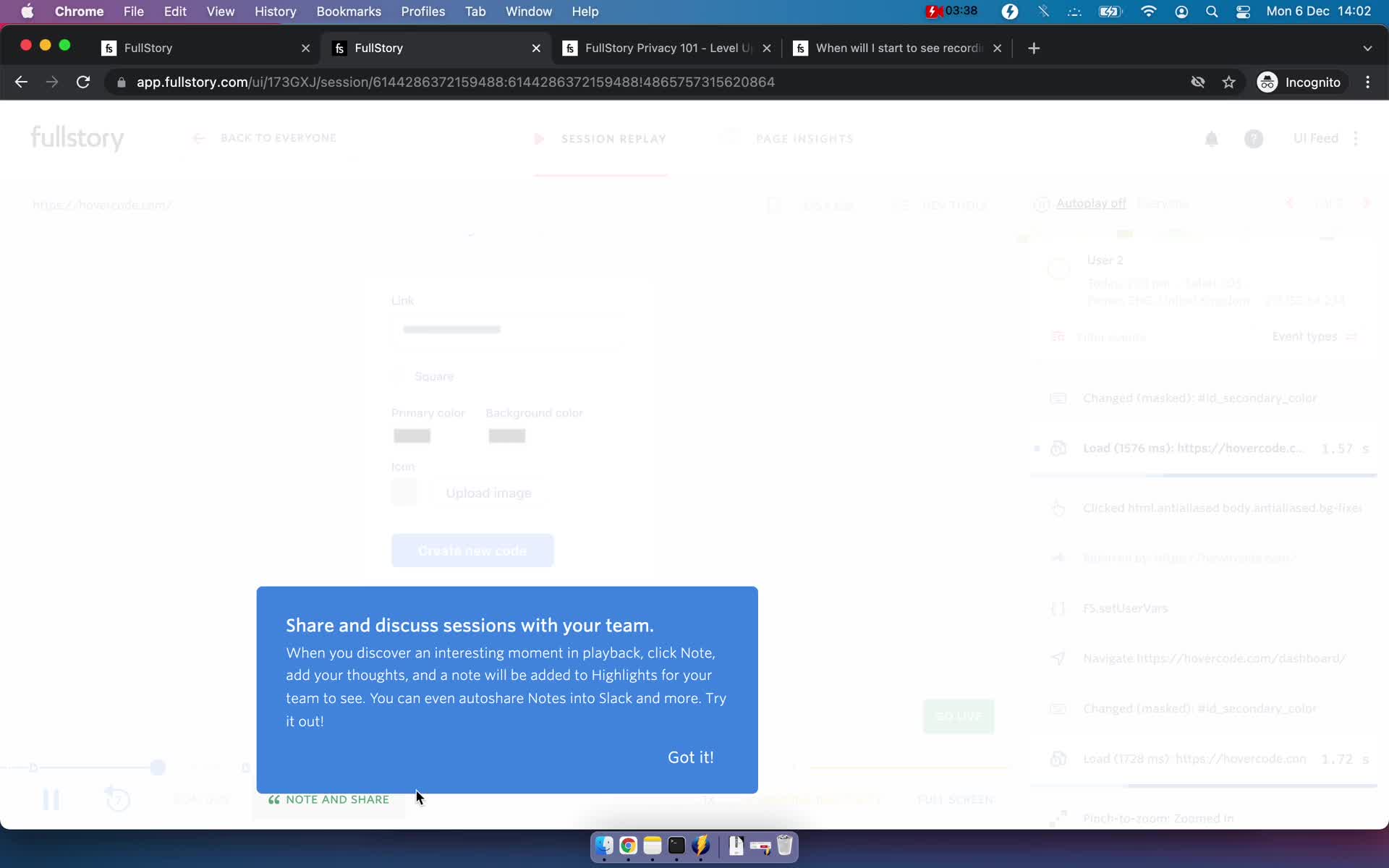 Onboarding screenshot